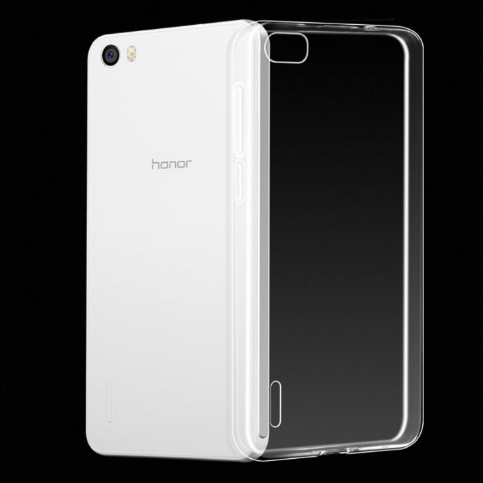 lof Mantsjoerije slaaf KAKS Transparent TPU Full Back Case For Huawei Honor 6