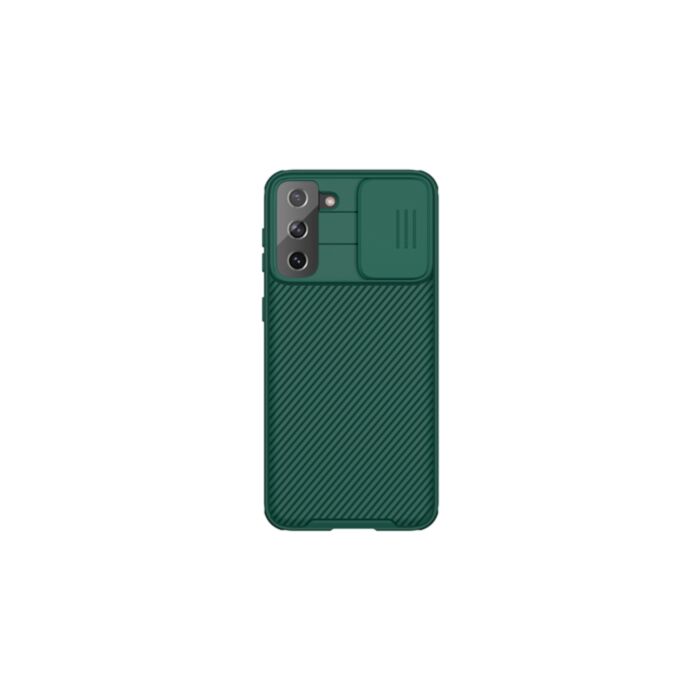 Samsung Galaxy S S21 Ultra phone case green Nillkin CamShield Pro Nillkin.lv
