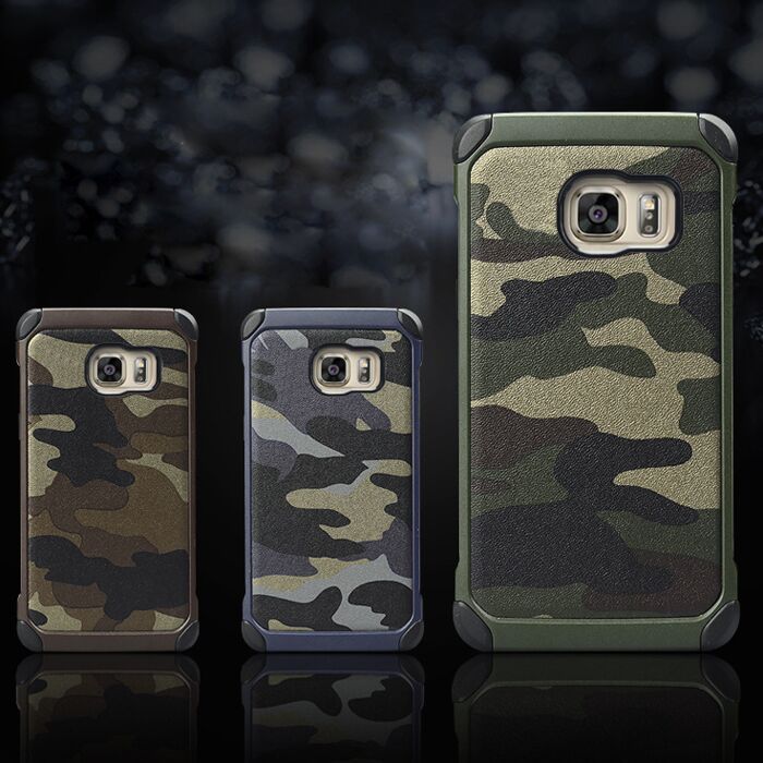 band Vrijgevigheid kalligrafie NX Camouflage Hard PC and Soft TPU Case For Samsung Galaxy S7 Edge